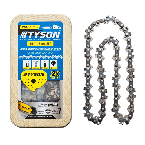 TYSON AĞAÇ KESME MOTOR ZİNCİRİ 3/8*0,50-72 T (9474)